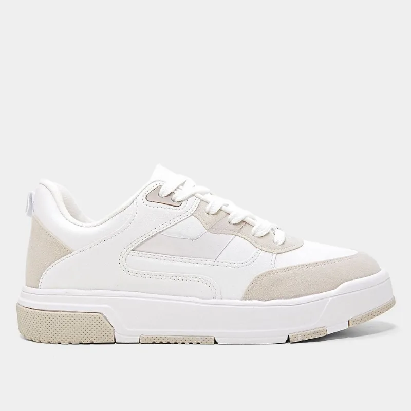 Tênis Vizzano Casual Feminino - Feminino - Off White