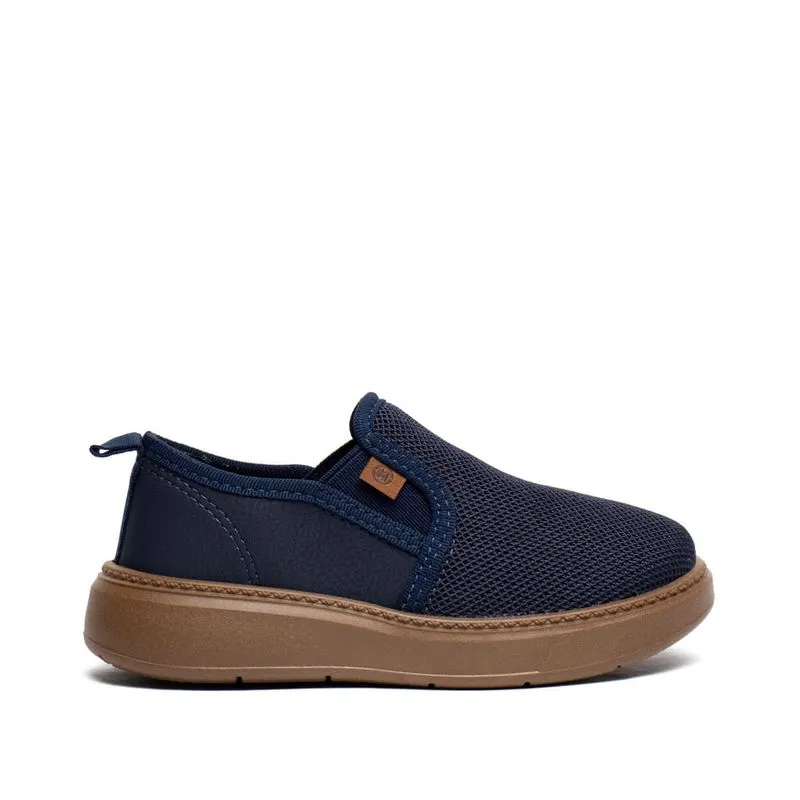 Tênis Infantil Molekinho Slip On Casual Marinho - 25