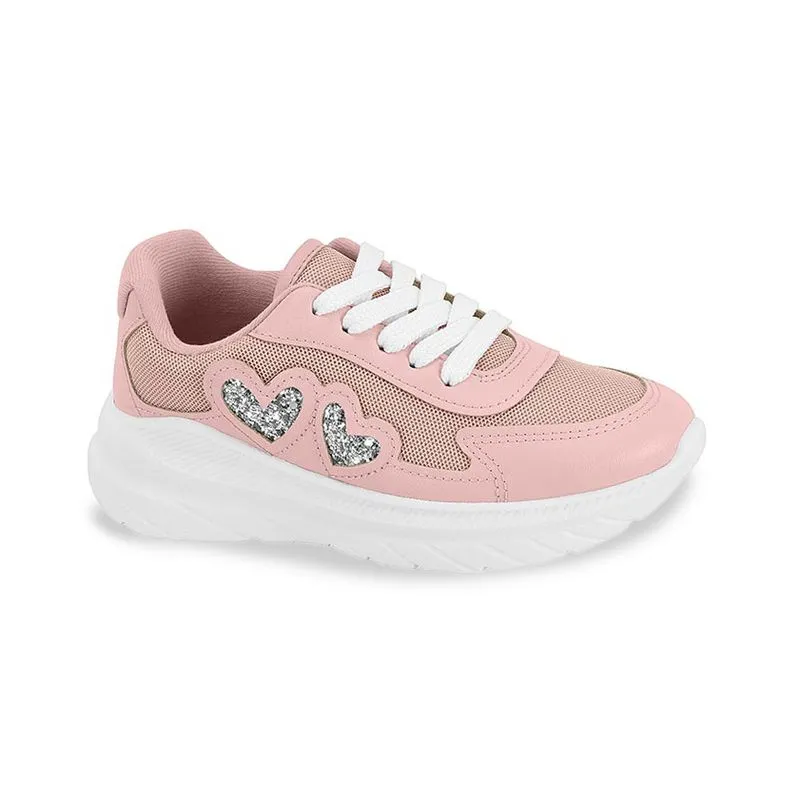 Tênis Molekinha Casual Infantil Rosa 30