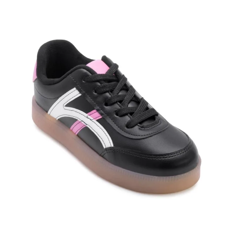 Tênis Casual Molekinha PB MK25-25821 32 / Preto/Branco