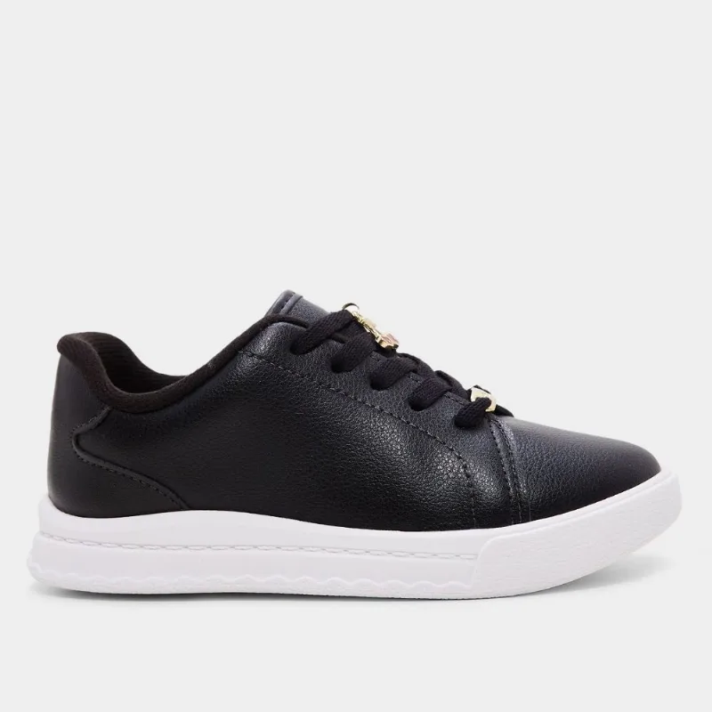 Tênis Infantil Molekinha Casual Menina - Menina - Preto