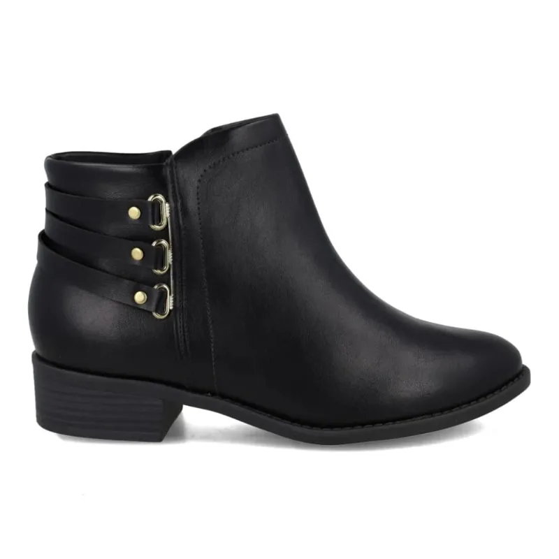 Bota Modare Salto Baixo Feminina Preta 39