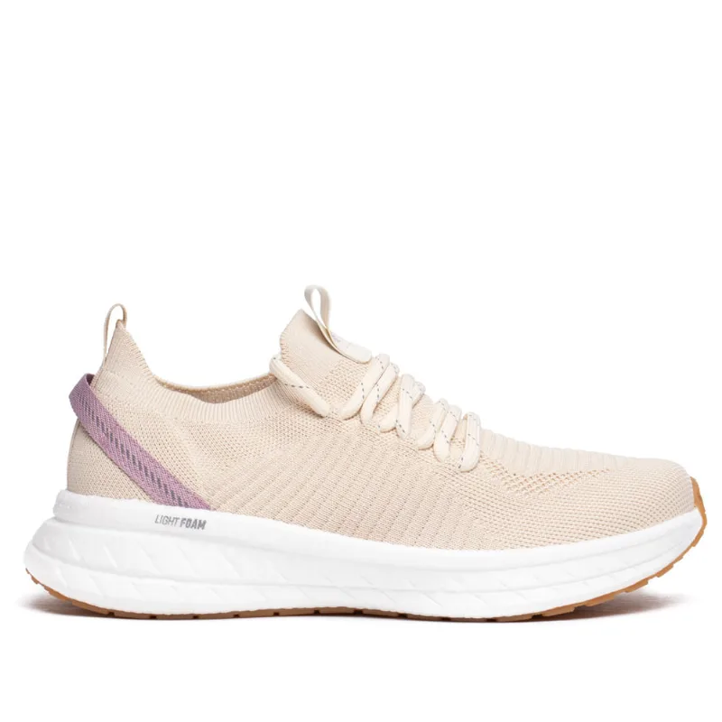 Tênis Feminino Actvitta Light Foam Knit Off White - 37