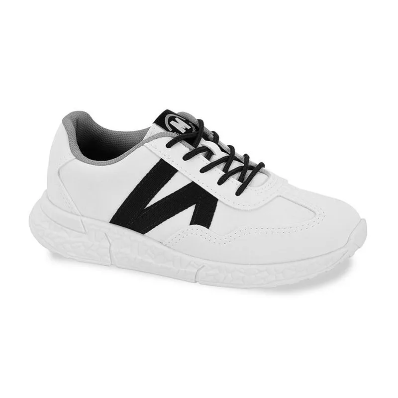 Tênis Casual Molekinho Infantil Branco 32