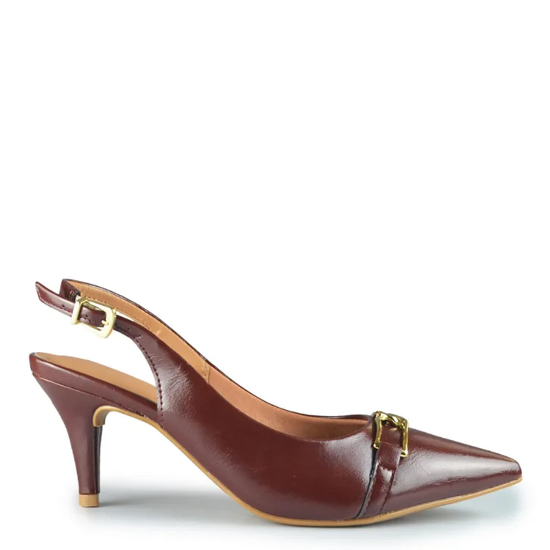Chanel Vizzano Feminino 1185.1152 31310 NP DARK CARMIM 35