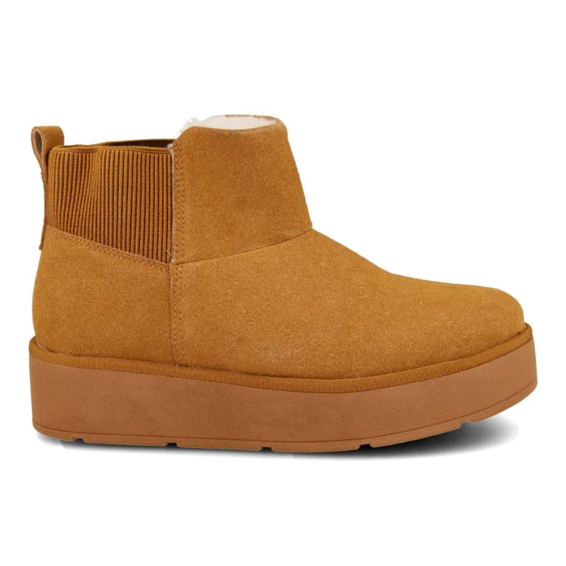Bota Vizzano Chelsea Veludo Feminina Caramelo 39