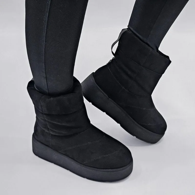 Bota Vizzano Feminina Camurça Strech 3110.100 34 / Preto