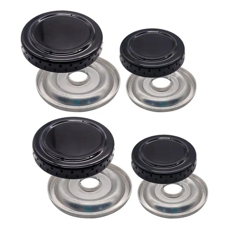 2x Kit 4 Bocas Para Fogão Braslar Sirius Queimador + Espalha