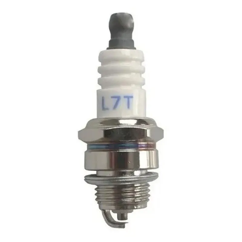 2x Vela De Ignição L7t Curta Para Motosserras E Roçadeiras