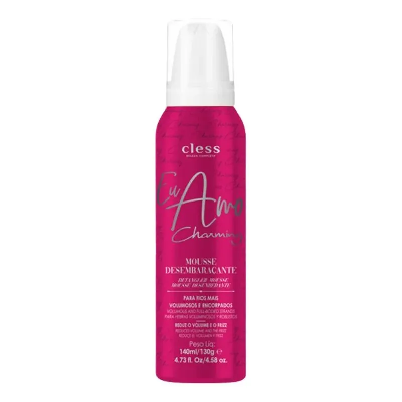 Mousse Desembaraçante Eu Amo Charming Cless De 140ml