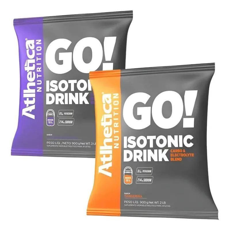 2x Isotonico Repositor Isotonic Atletica 9 Guarana + Tangeri