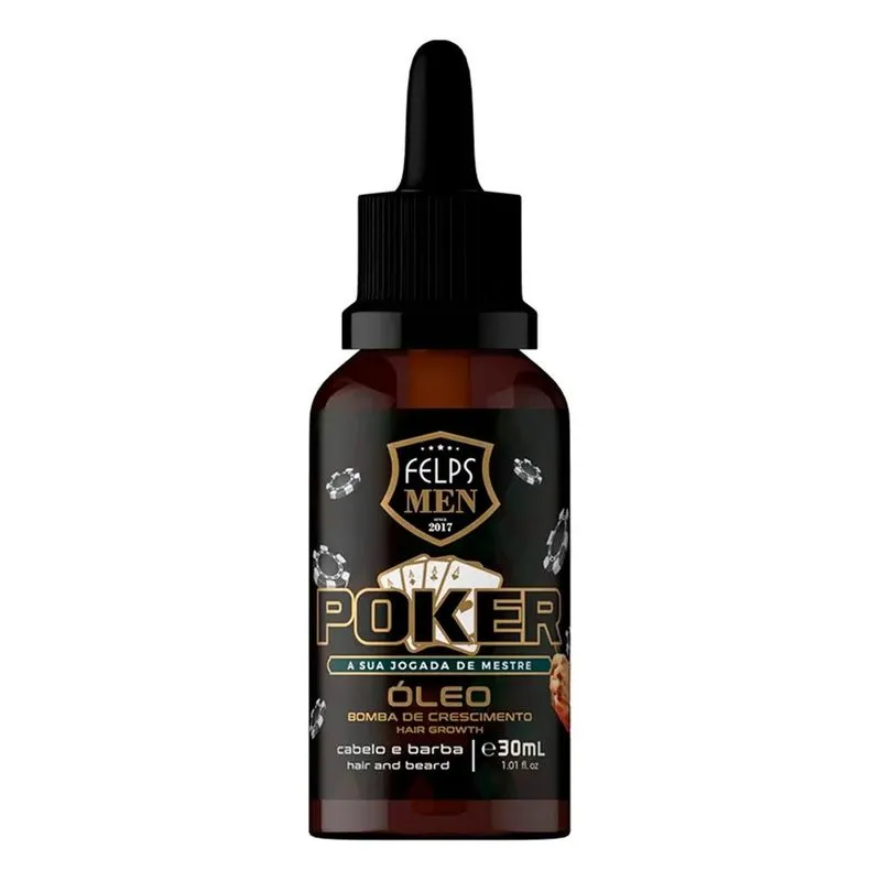 2x Felps Men Bomba De Crescimento - Óleo 30ml Fragrância Sua