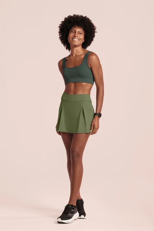 Shorts Saia Lsport Fit Verde Escuro / GG