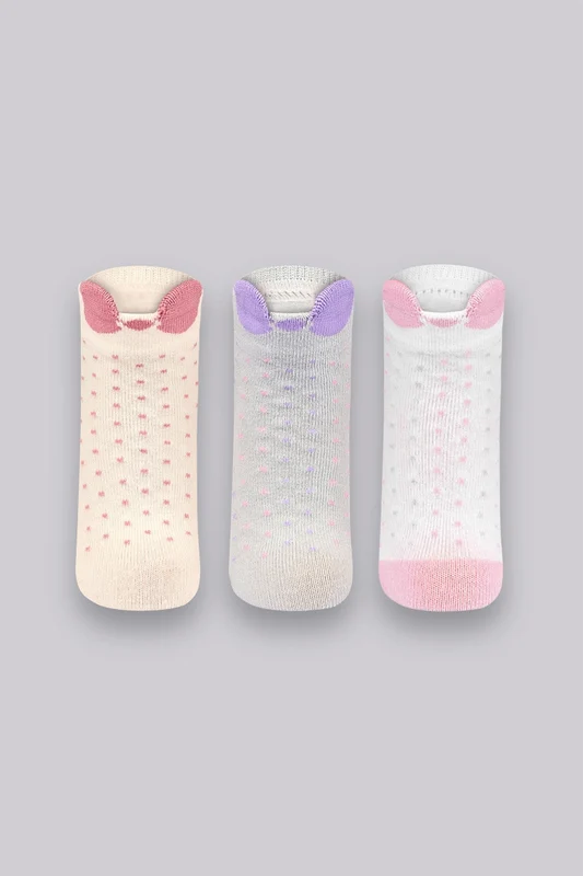 MEIAS SOQUETE UNISSEX BABY LUPO Sortida / RN (0 a 04 meses)