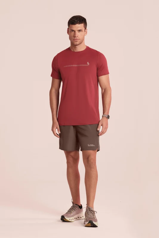 T-shirt Poliamida Básica Masculina Ii Cerâmica - 7860 / GG