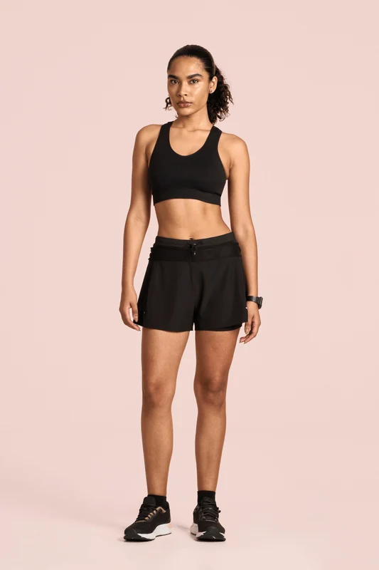 Shorts Feminino Lsport Pocket Feminino Preta / GG