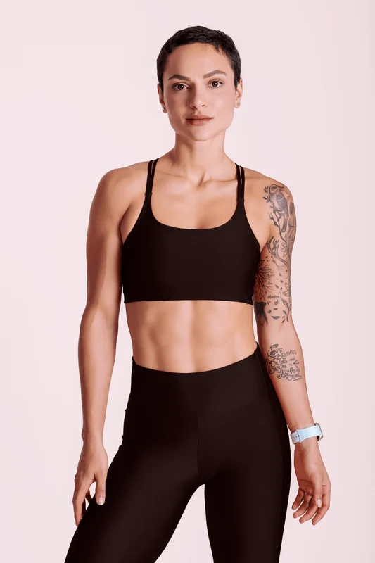 Top Feminino Lsport Bright Canela / GG