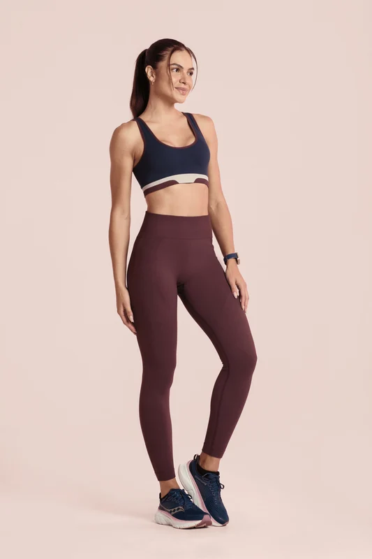 Top Lsport Seamless Dupla Face Simetria Açaí / GG