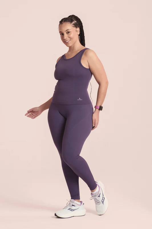 Regata Lsport Seamless Fluidez Purple / M