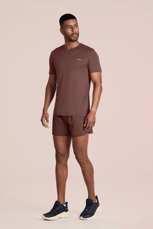 Shorts Masculino Lsport Breeze Run Canela / GG