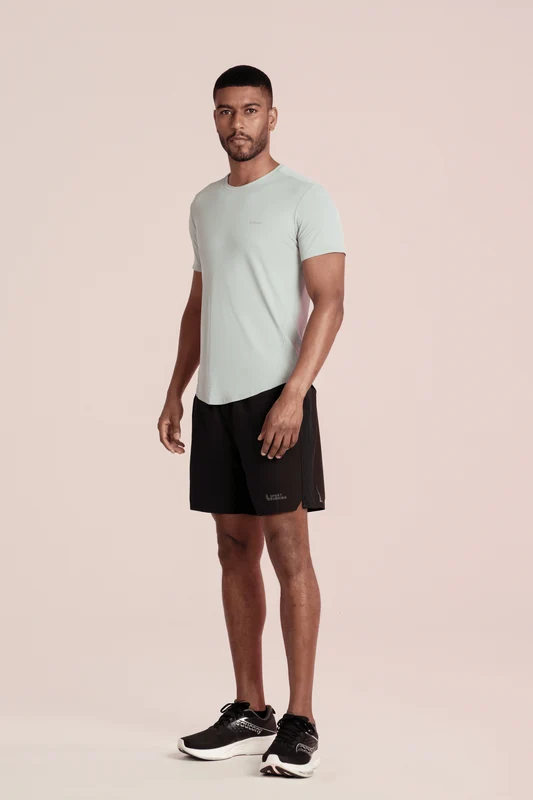 T-shirt Lsport Recortes Masculina Gelo / P
