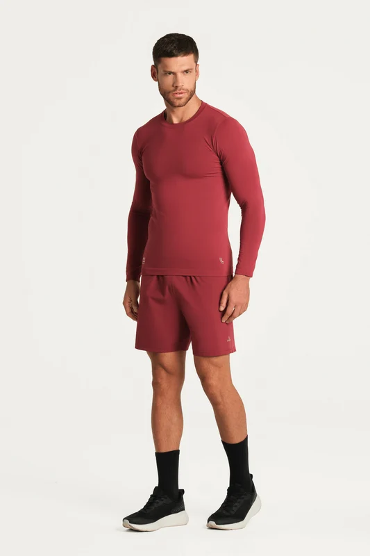 Shorts Budapeste Com Bolso Carmim / XXG
