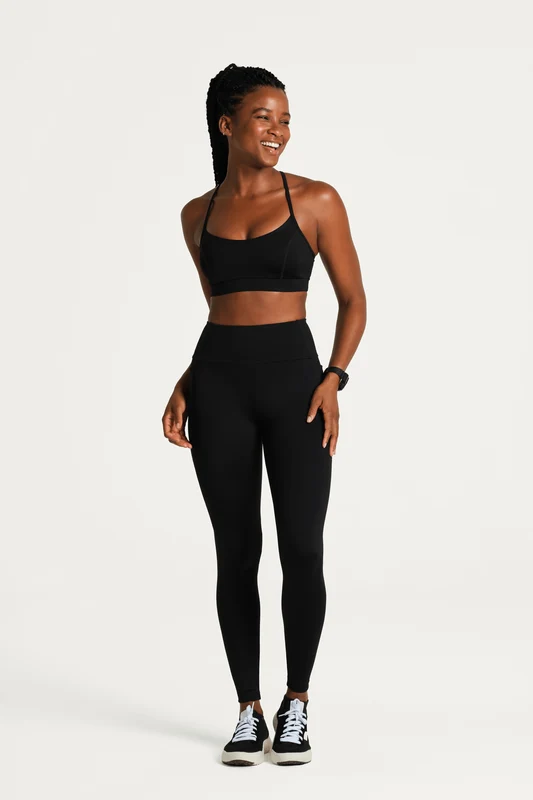 Legging Lsport Recortes New Preta / P