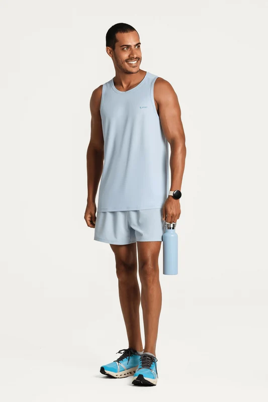 Regata Lsport Airdry Masculina Azul Claro / G