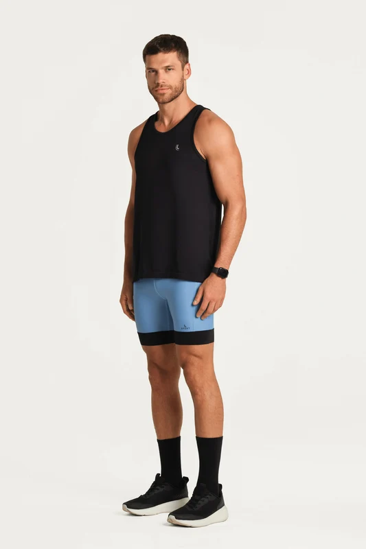 Bermuda Lsport Masculina Run 2 Pokets Azul - 2760 / M