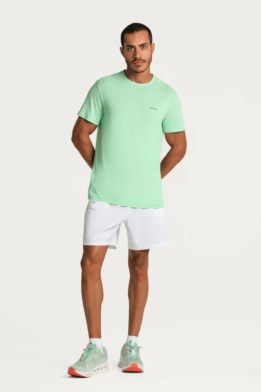 T-shirt Lsport Airdry Masculina Lima Citrico / P