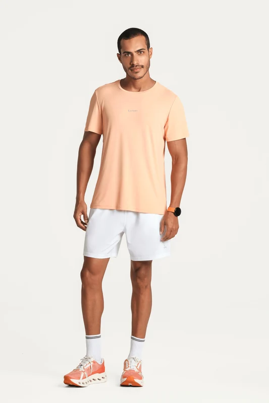 T-shirt Poliamida Básica Masculina Ii Damasco Claro - 3915 / G