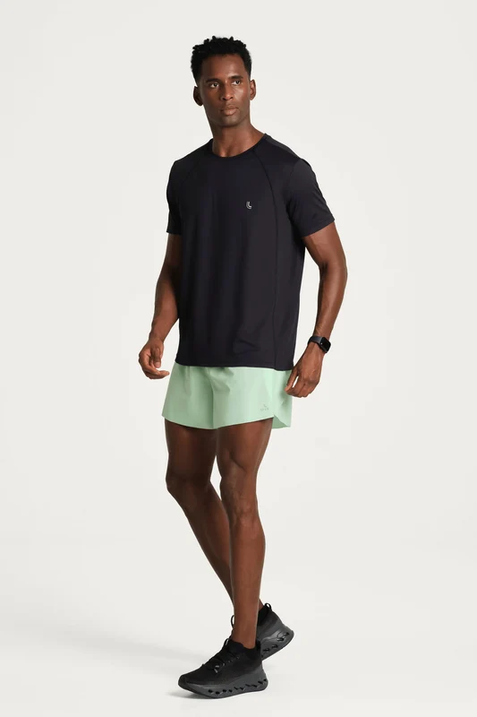 T-shirt Lsport Masculina Essencial Run Preta / G