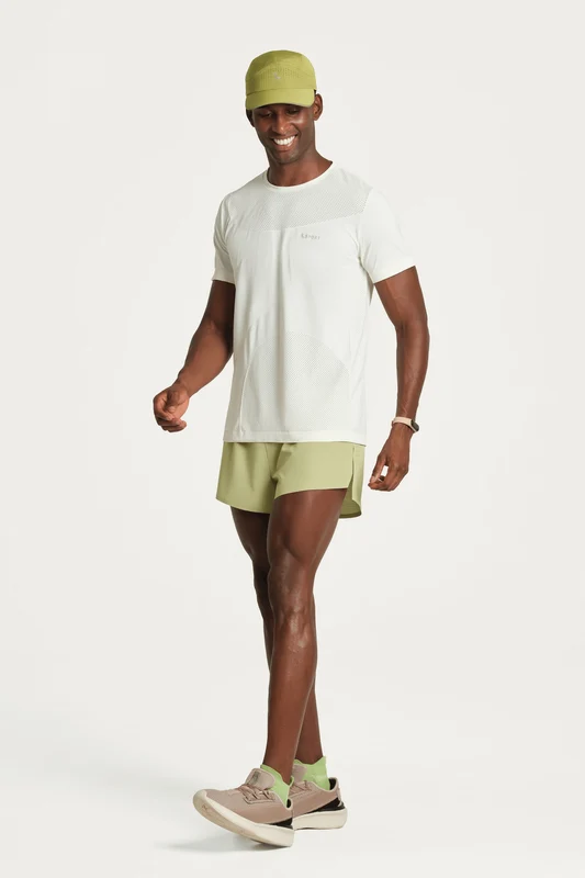 Shorts Masculino Lsport Grid Running Folhagem / M
