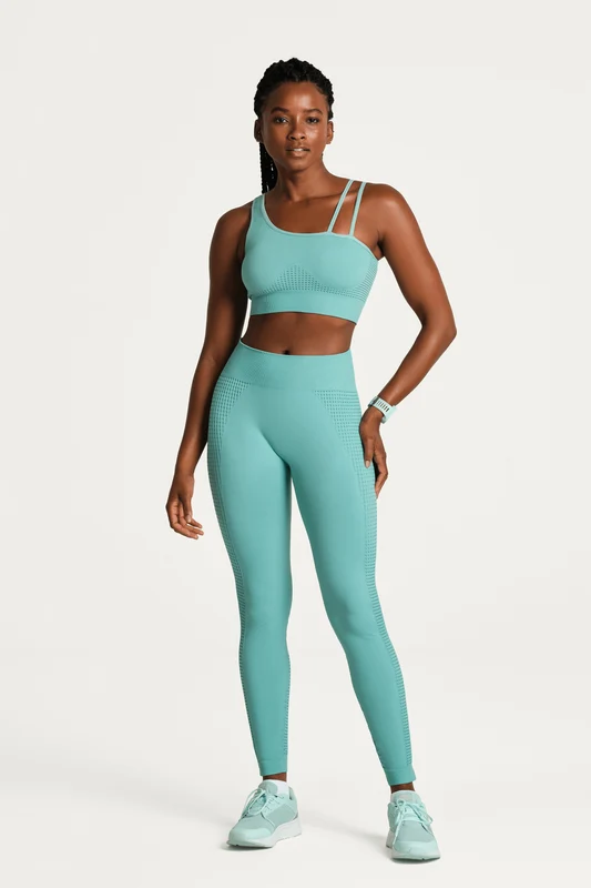 Top Lsport Seamless Pulso Verde / G