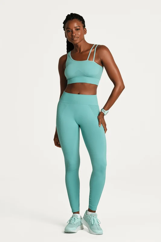 Calça Legging Lsport Seamless Pulso Verde / P