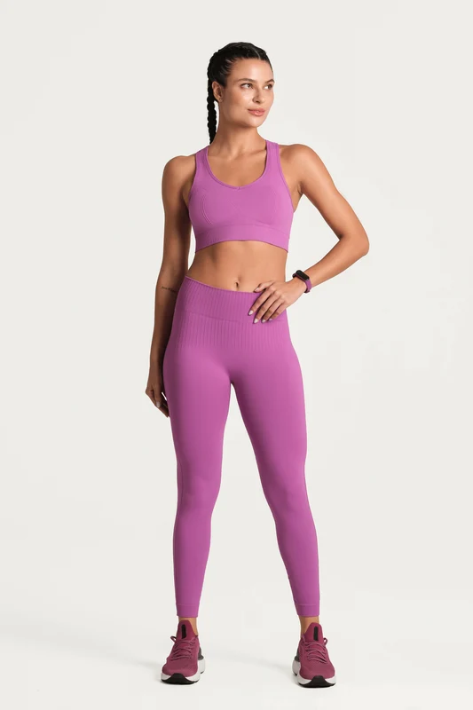 Top Seamless Basic Com Bojo Fucsia Glam / M