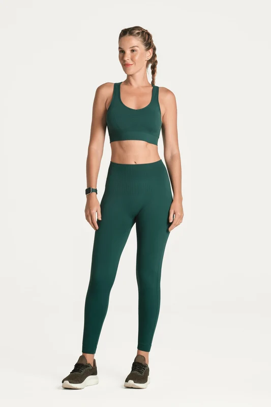 Top Seamless Basic Com Bojo Verde / G