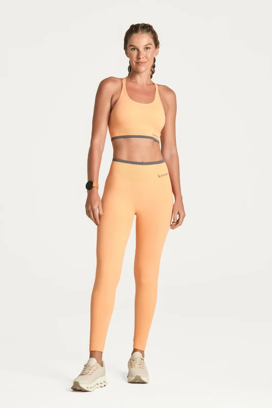 Calça Legging Lsport Seamless Ayra Camarão / G