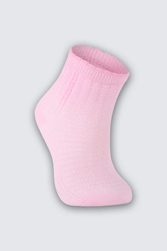 Meia Cano Médio Bebê Feminina Lupo Rosa / 16 a 23