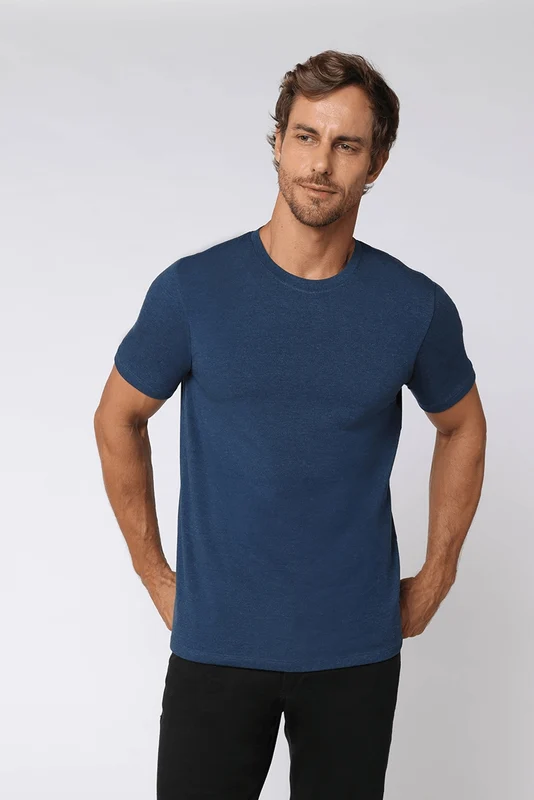 ROUPAS BLUSA MASCULINO ADULTO LUPO Azul Jeans / P