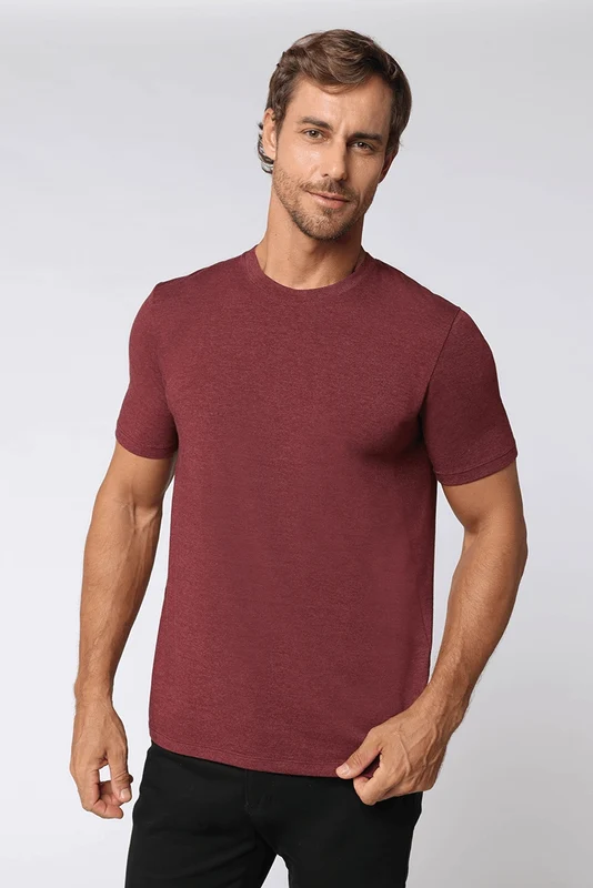 ROUPAS BLUSA MASCULINO ADULTO LUPO Marsala Mescla / G