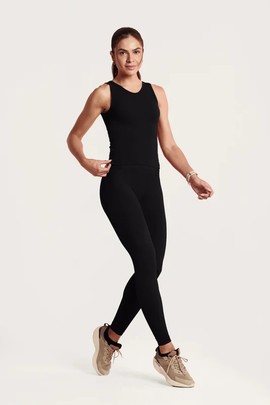 Regata Lsport Seamless Fluidez Preta - 9990 / G