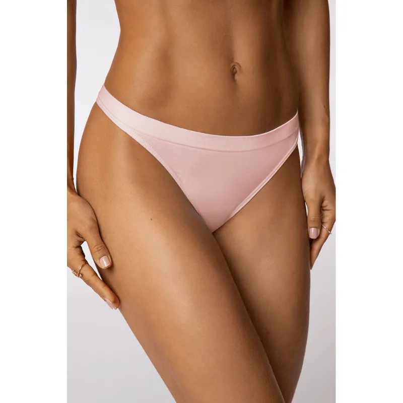 Calcinha Fio Sem Costura Feminina Lupo Tamanho: GG (48 a 50) | Cor: Rosa Suave