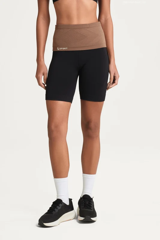 Running Belt Lsport Sem Costura Castanho / GG