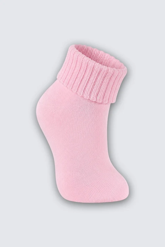MEIAS SOQUETE FEMININO BABY LUPO Rosa / 16 a 23