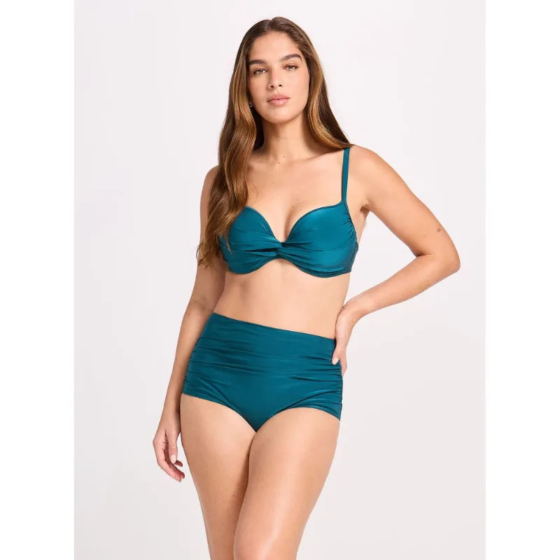 Biquíni Hot Panty Control Cava Baixa 17075 Verdezul G