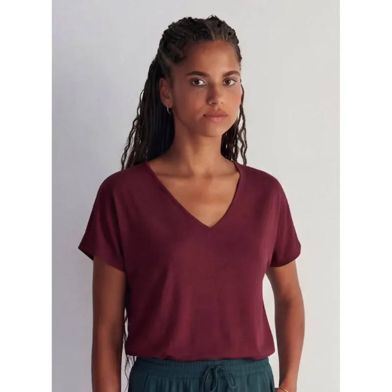 Camiseta Manga Curta 21588 Marsala M