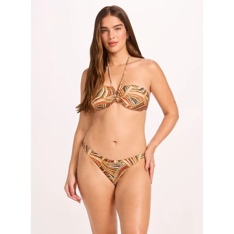 Biquíni Tanga Asa Delta Double Back Estampado 15085 Conchas em Cor G