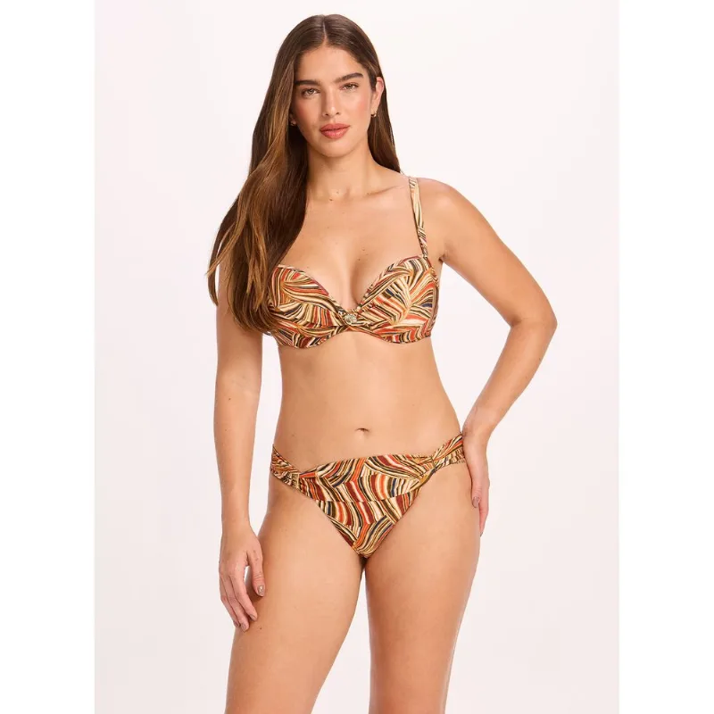 Biquíni Sides Brazilian Back Estampado 15081 Conchas em Cor P
