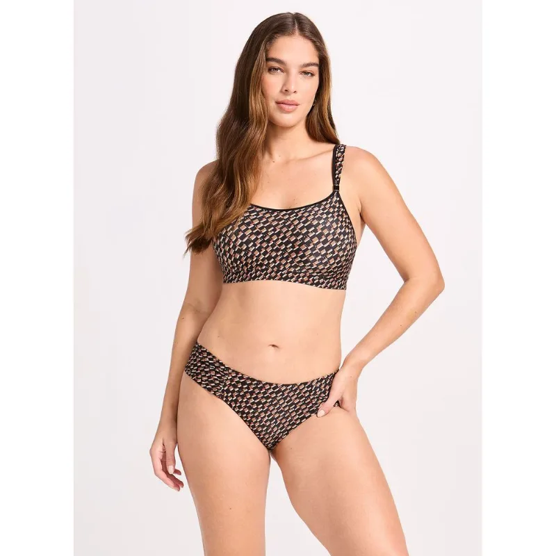 Biquíni Sides Cintura Alta Estampado 15080 Junco Pop M